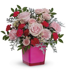 TEV68-5A Pink Empowerment Bouquet